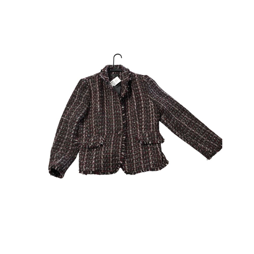 NWT Gibson Chic Tweed Blazer.